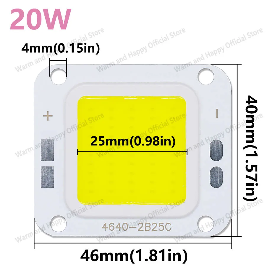 Description Picture 2 of itemLED Floodlight Accessories 20W 30W 50W Projection Lighthouse Pendant Light 4640 Integrated Light Source Street light Chip