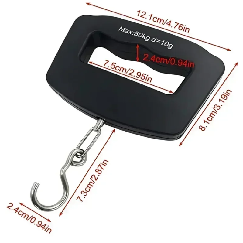 Hanging Scales Digital Luggage Scale Electronic Portable Suitcase Travel Weighs thumbnail 2