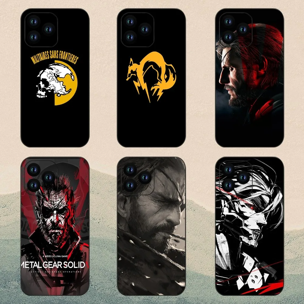 Hot Game Metal Gear Solid Phone Case Per Iphone 11 12 13 14 15 Mini Pro Xs Max X S Plus Xr Shell