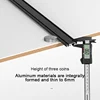 ST1 Series Ultra Thin Aluminum Magnetic Track Light 6mm No Cell Required High Hardness Modern Extremely Simple Flexible Fixture 5