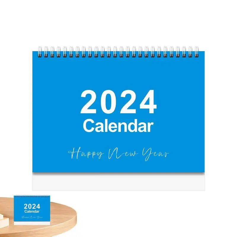 

Оригинальный календарь, настенный стол 2 в 1, перфорированная бумага, календарь 2024 года, январь 2024 года, декабрь 2024 года, милый Настольный Декор, графический планшет