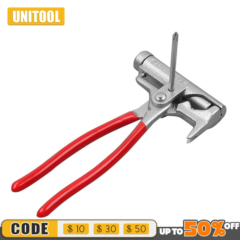 

10 In 1 Multi-Function Universal Hammer Magic Tool Clamps Pincers Screwdriver Electrical Nail Gun Pipe Pliers Wrench