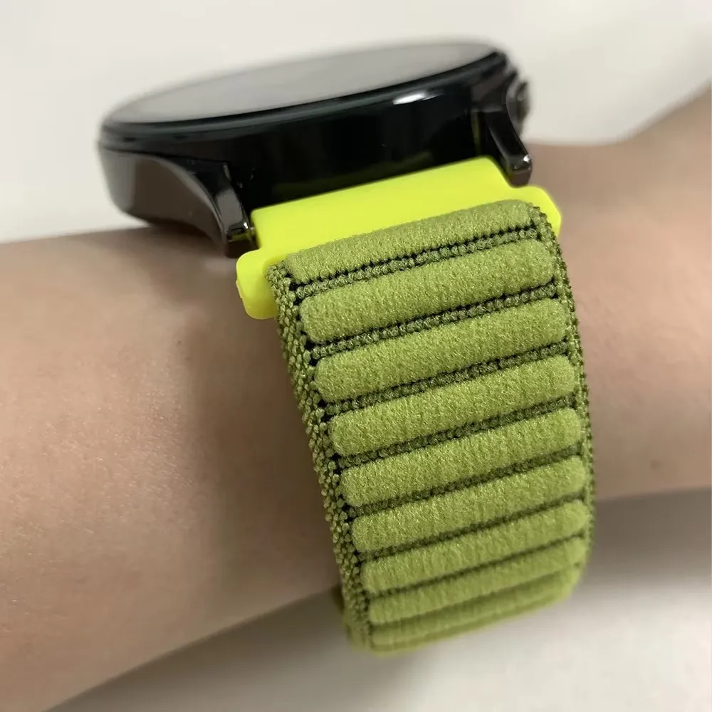 Braided Nylon Watch Strap, 20mm/22mm, Compatible with Smartwatches