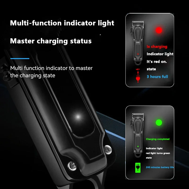 Cordless USB Hair Clipper for Precision Cuts - Image 3