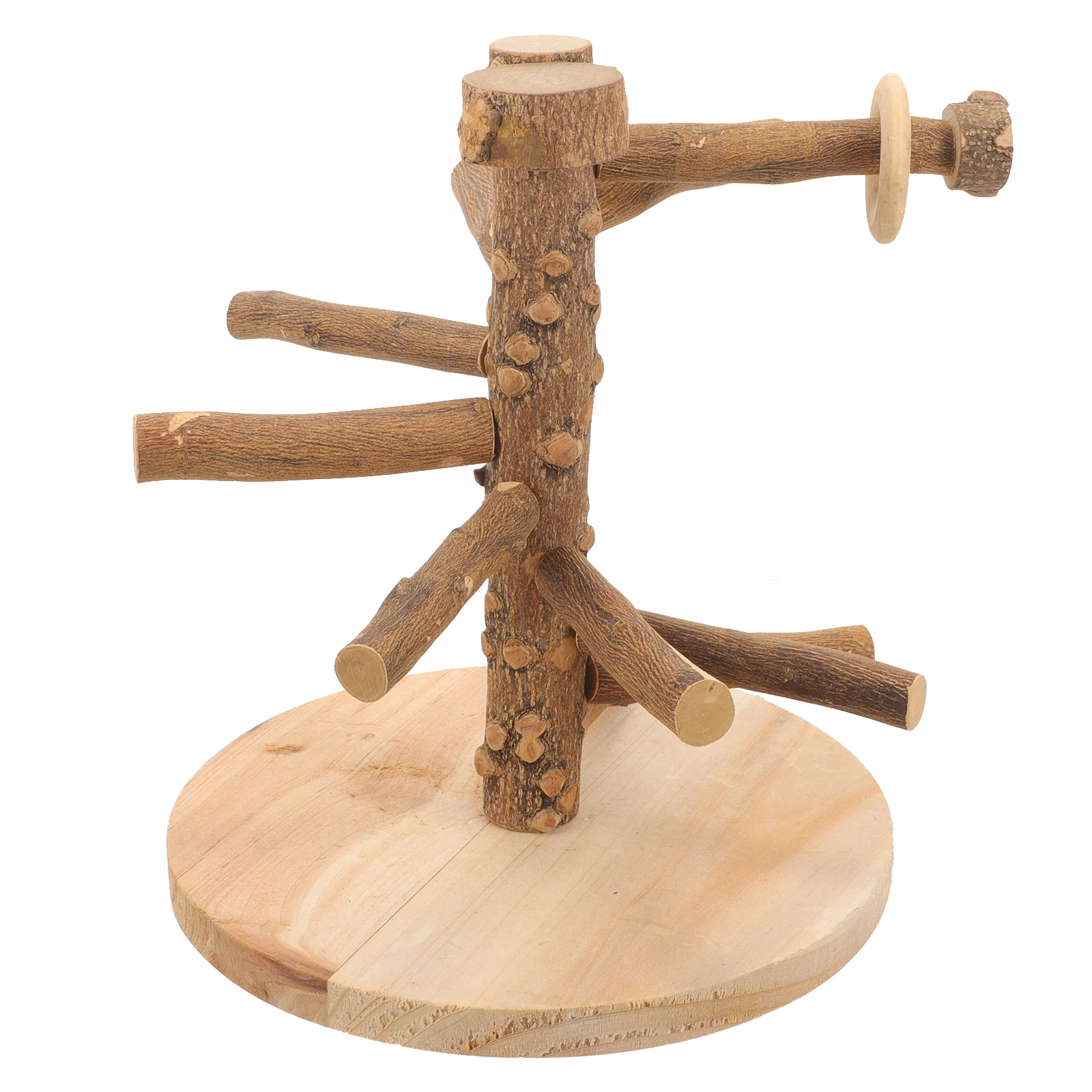 

Wooden Bird Training Perch Stand Parrot Cage Bird Training Stand Ladder