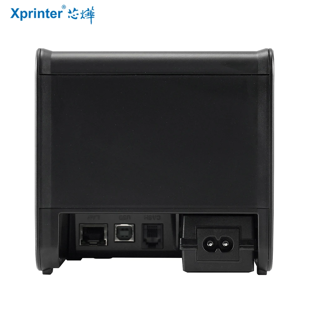 Xprinter 80T USB LAN 열전사 영수증 프린터 (레스토랑, 슈퍼마켓, 계산대용) 80mm 티켓 POS 미니 프린터 바코드 프린터