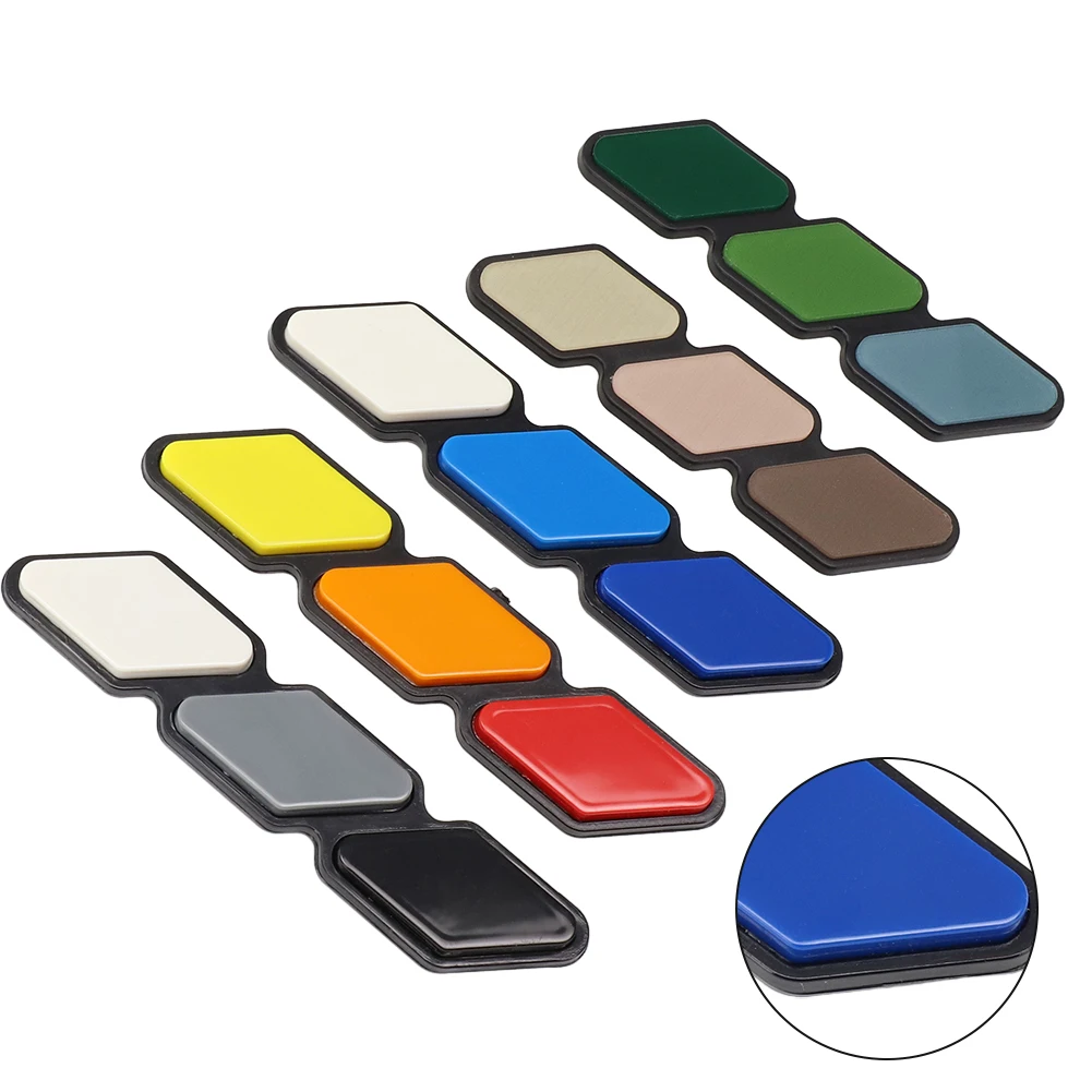

Tri-Color 3 Grille Badge Emblem For Toyota For Tacoma-4Runner For Tundra Air Inlet Auto Car Accessories