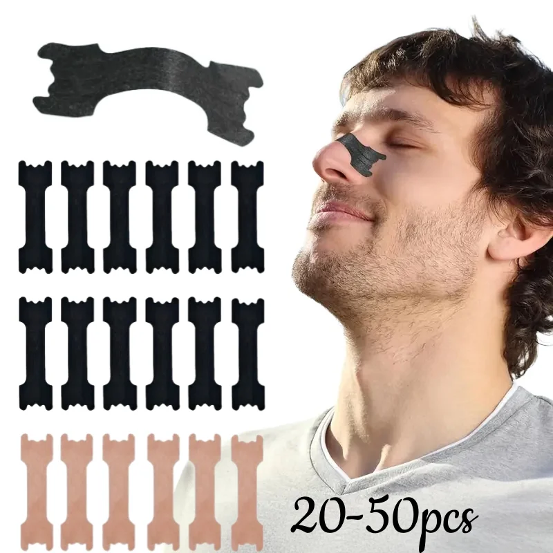 Anti Snoring Nose Strips 20-50pcs Extra Strength Breathable for Snore Relief Better Sleep Home Sleeping Aid