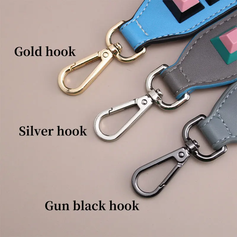 TINBERON Luxury Handbag Shoulder Bag Strap With Rivet Woman Handbag Accessories Replacement DIY Shoulder Strap Leather Bag Strap