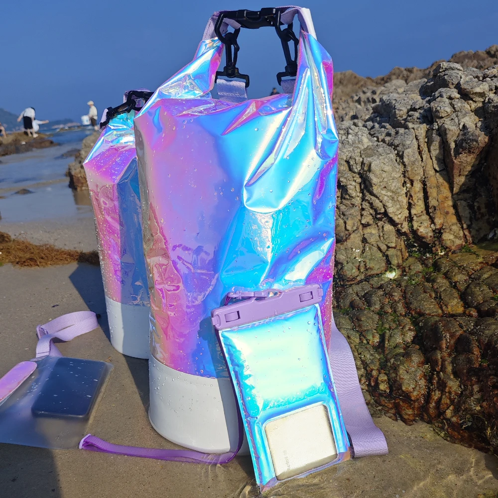 Waterproof PVC Beach Bag Backpack for Outdoor Sports