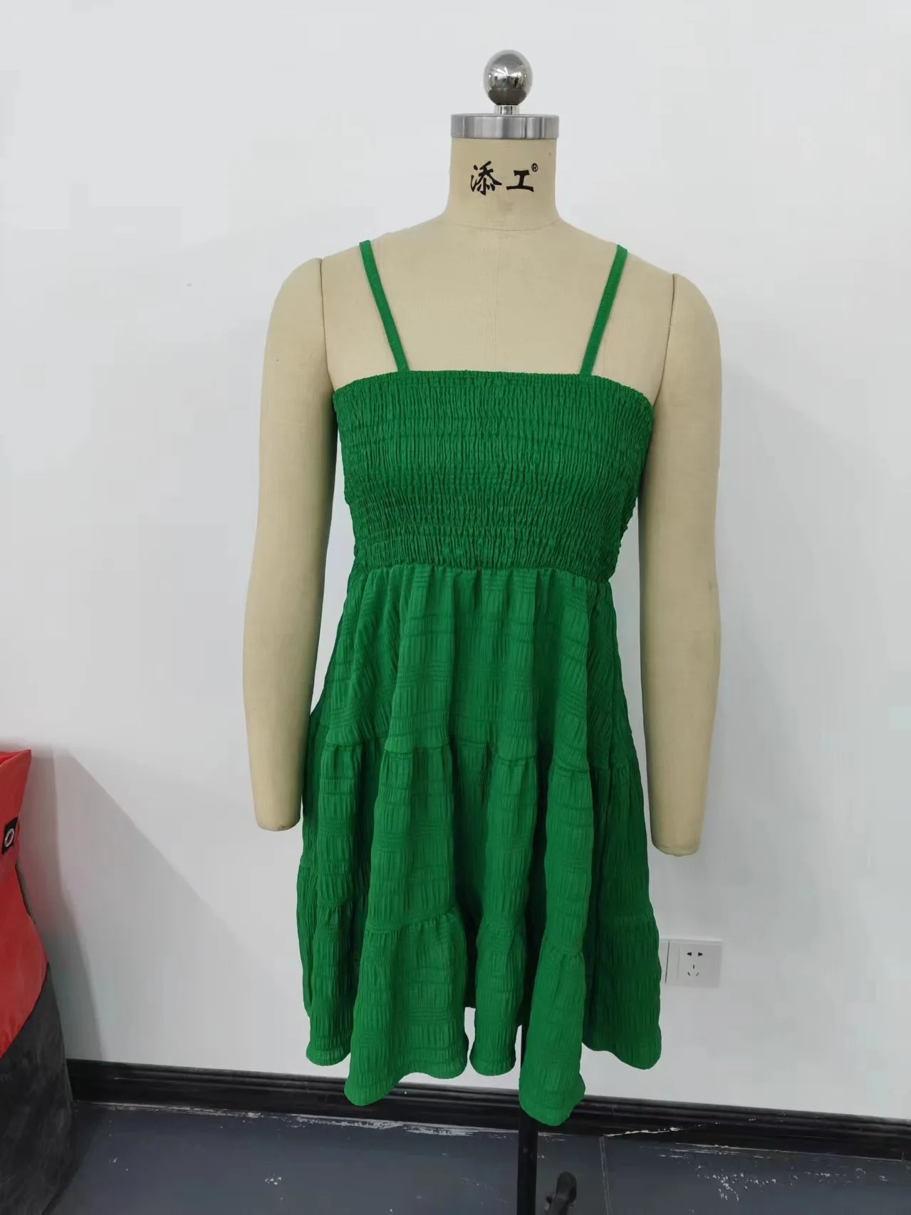 Purple Ruffle Slip Mini Dress for Women