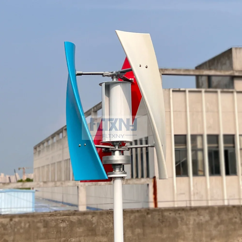 MYSN 10KW Wind Turbine Power Generator 12V 24V 48V Magnetic Windmill With MPPT Charging Controller Free Energy Dynamo For Home