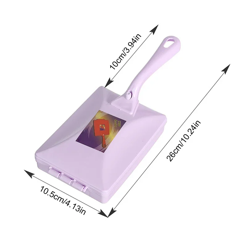 Carpet Crumbs Table Brush Manual Crumb Cleaner Handheld Double Roller Sweepers Home Bedroom Office Carpet Debris Brush Sofa carpet floor sweeper