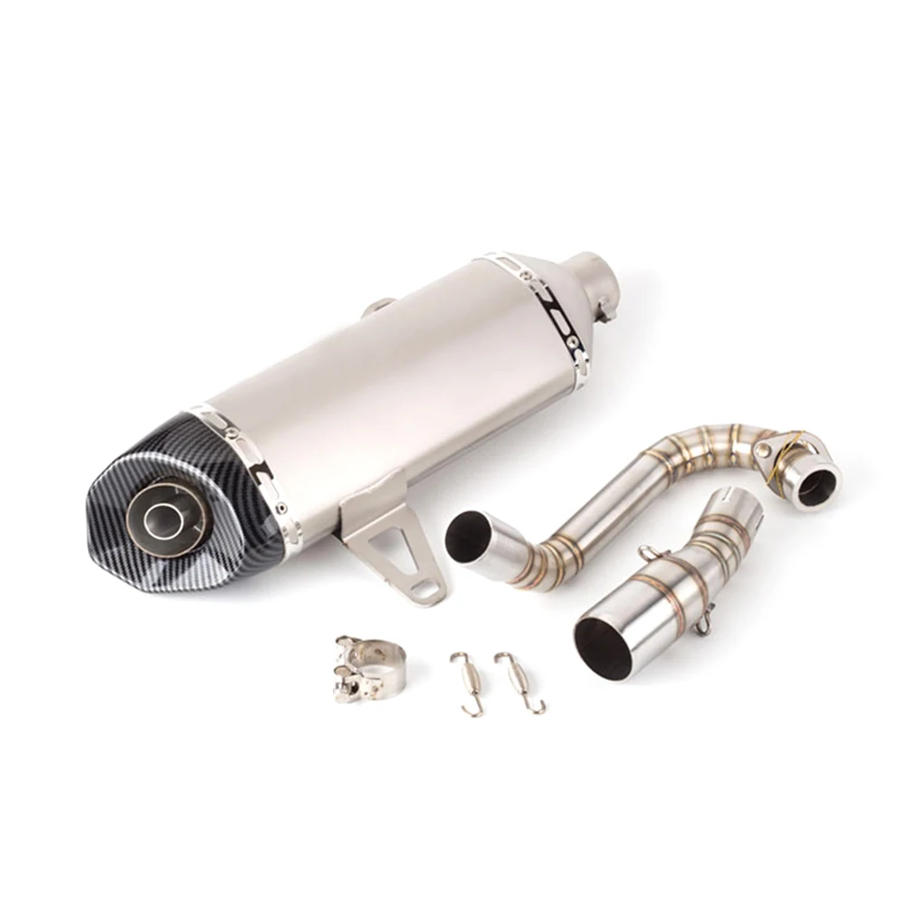 Slip-On Per Yamaha X Max 300 Xmax300 Xmax 300 Xmax250 X-Max250 Tubo Di Collegamento Centrale Sistema Completo Adatto A Tutte Le Marmitta Di Scarico 51