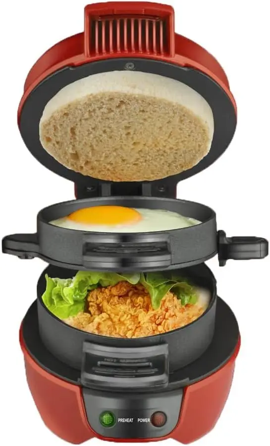 3-in-1 Multifunctional Breakfast Burger Maker