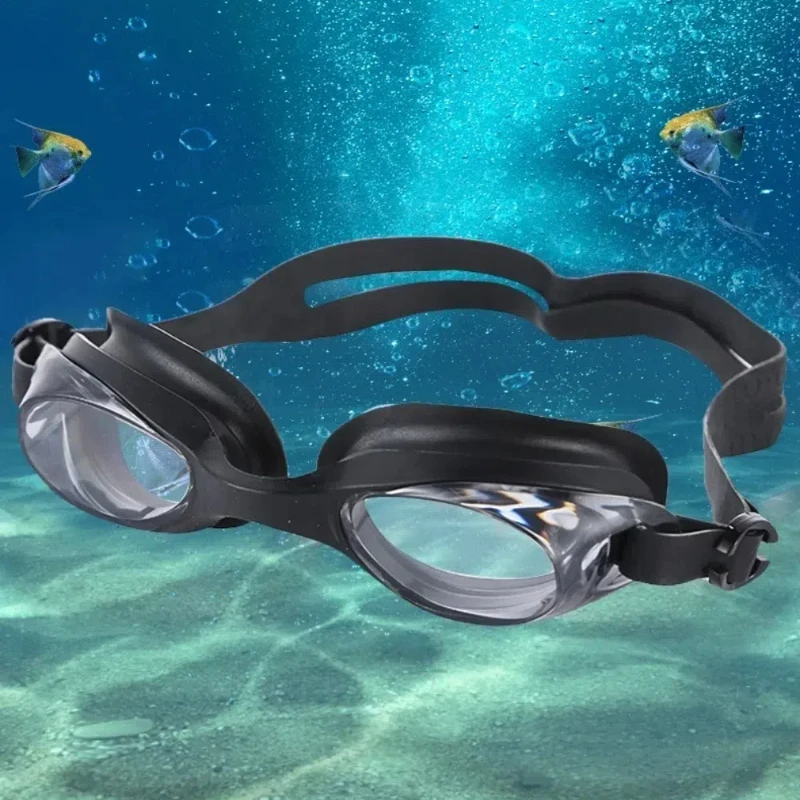 Swimming Goggles Swimming Goggles Waterproof And Anti-fog Flat Mirrors For Adults And Boys Silicone Diving Equipment