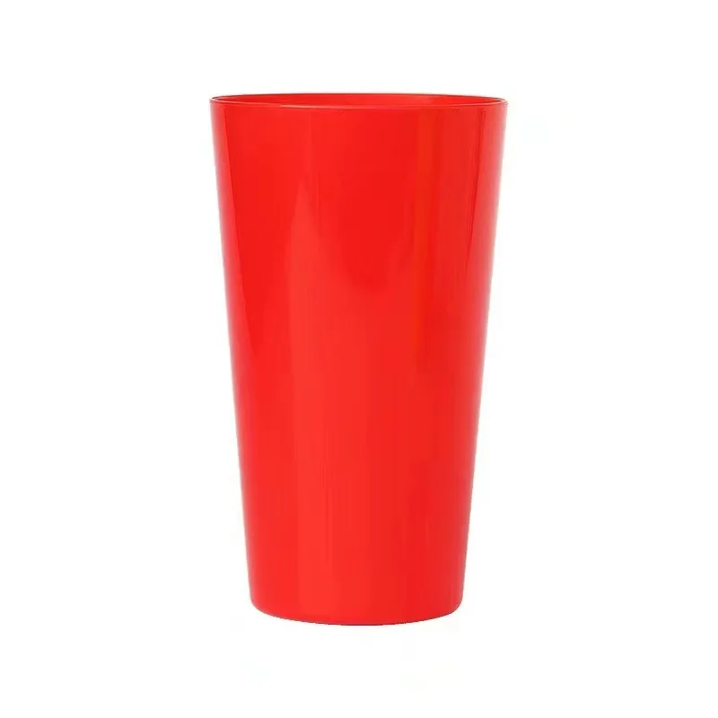2PCS Random Color Tumbler Plastic Reusable Cup Free BPA Pint Glass for Beer Party or Home Bar Choose Your Color from 9 Colors
