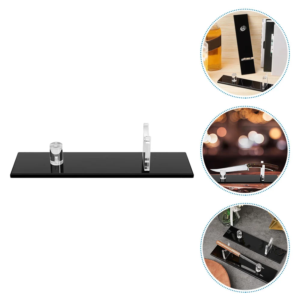 

Transparent Cutter Display Holder Cutter Holder Acrylic Sturdy Cutter Storage Stand Samurai Storage Holder Displaying Rack