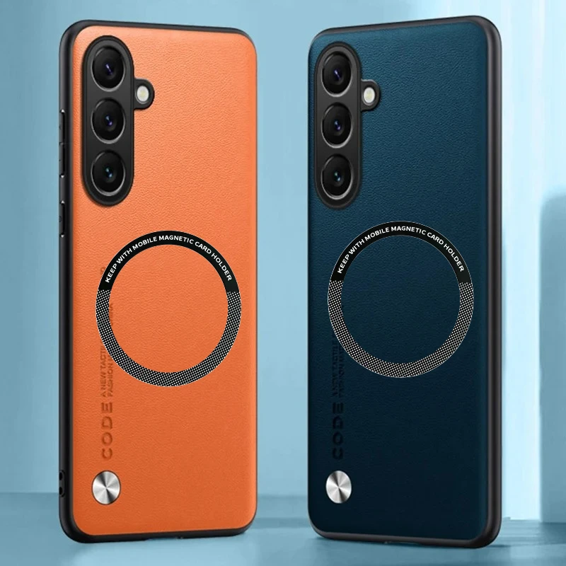 Luxury Business PU Leather Slim Magnetic Anti-Drop Cover