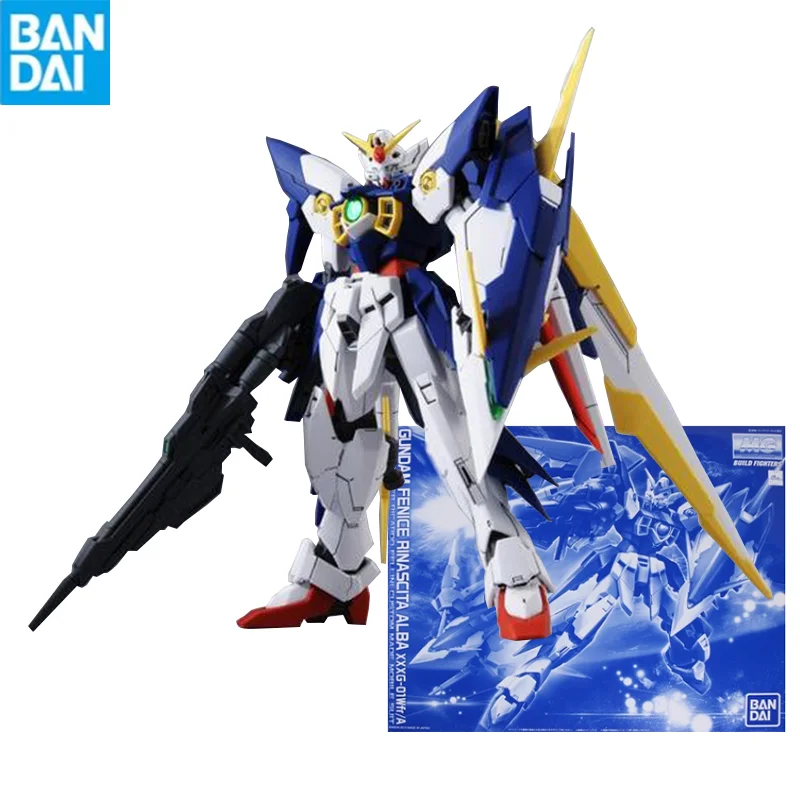 

Bandai Gunpla Mg 1/100 Xxxg-01Wfr/a Fenice Rinascita Alba Gundam Assembly Model Collectible Robot Kits Figures Models Kids Gift