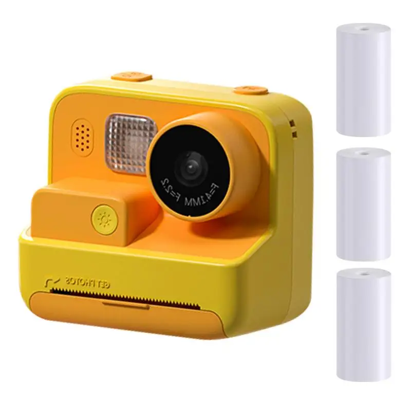 

Print Digital Camera Selfie Kids Camera 1080P Video Digital Kids Camera With Time-Lapse Photos Burst Recording Recording Thermal