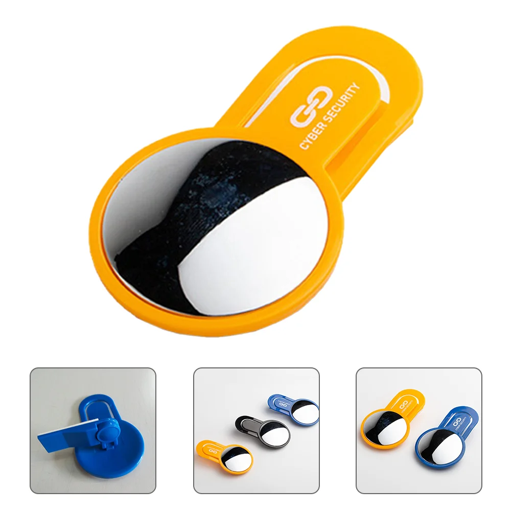 

Cupboard Computer Mirror Office Mini Laptops Clip- on Convex Abs Rear-View Monitors