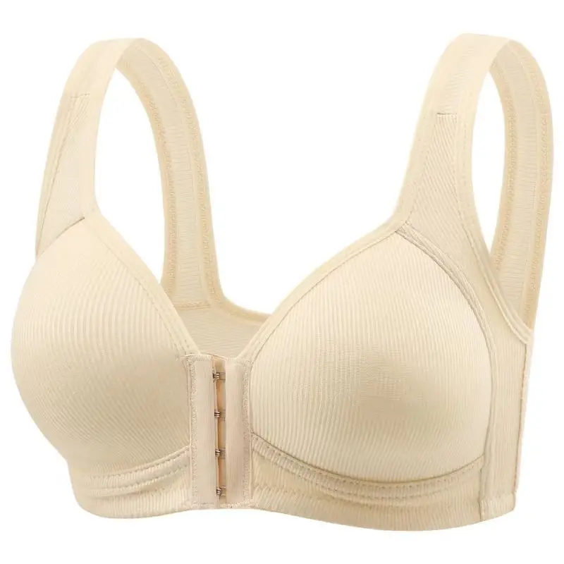 Women Post Surgical surgery Front Open Full Support Recovery Bra non-padded wire free Post Breast Augmentation Operative bra