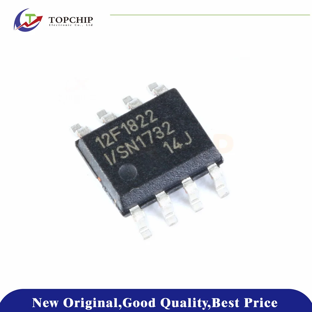 

1Pcs New Original PIC12F1822 PIC12F1822-I/SN 128Byte PIC 32MHz 6 FLASH 2KB SOIC-8 Microcontroller Units (MCUs/MPUs/SOCs)