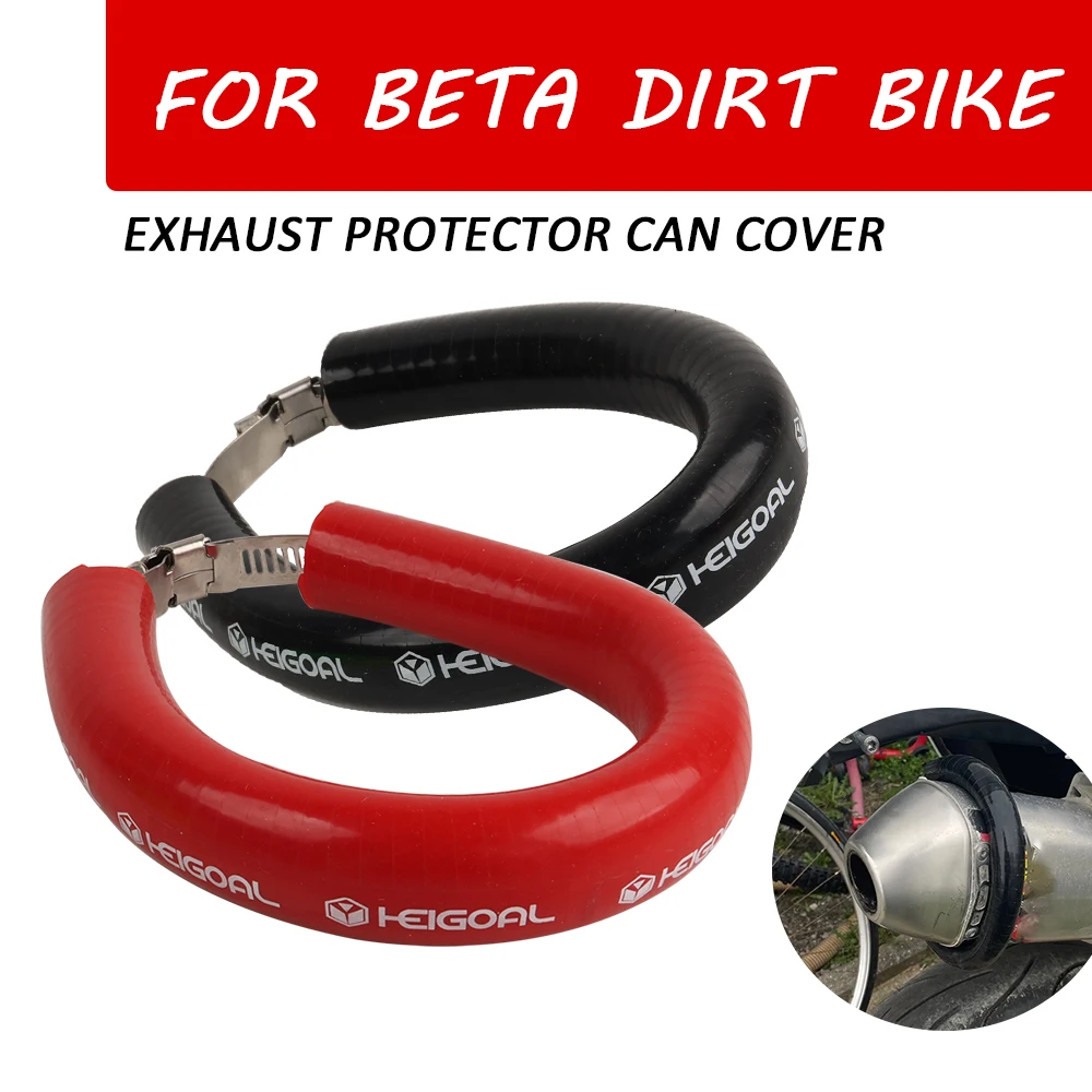 Universal Exhaust Pipe Ring Muffler Can Cover for Beta Off-Road Motorcycles Accessories