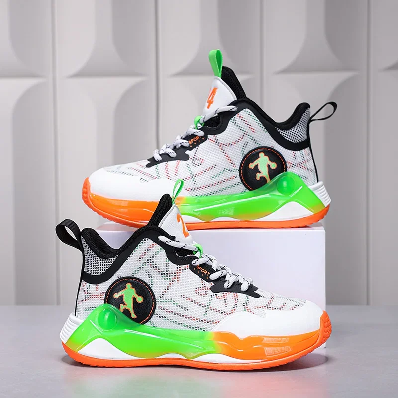 أحذية كرة السلة بنعل ناعم للأطفال ، أحذية رياضية ج...