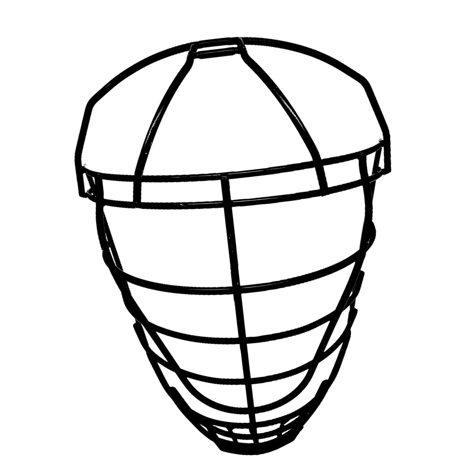 Batting Helmet Mask Equipment Lightweight Wide Vision Face Protective Baseball Face Guard for Teeball Fielder Youth Kids