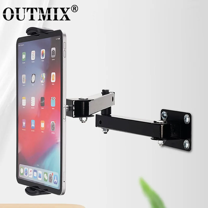 Suporte Ajustável da Parede do Metal do Ipad para o Iphone Ipad 413 Polegadas Suporte da Parede da Tabuleta da Montagem da Parede