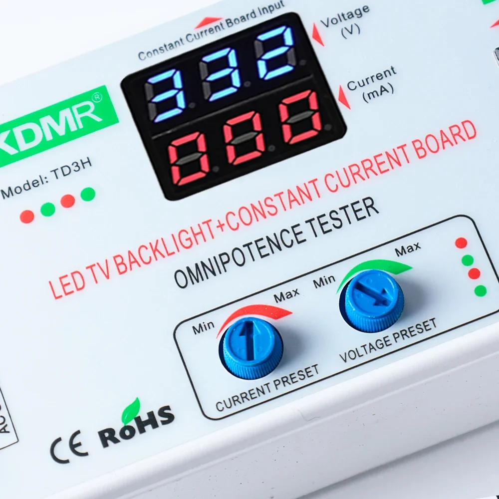 TKDMR 0-330V Smart-Fit Manual Adjustment Voltage TV LED Backlight Tester Current Adjustable Constant Current Board LED Lamp Bead 3