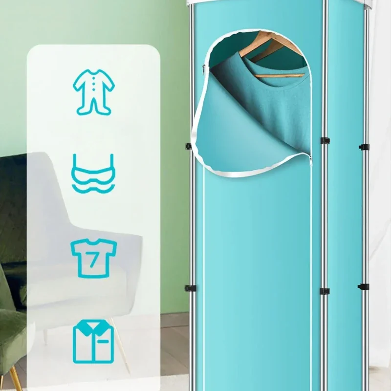 DK71: Foldable Electric Clothes Dryer, Portable QuickDry Rack for Compact Laundry, Ideal for Dorms, Apartments, Small Spaces 6