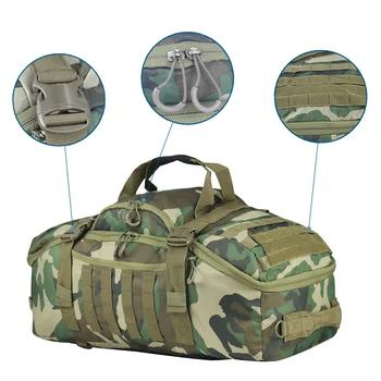 35L 50L 80L Outdoor Mountaineering Bag Molle Tactical Backpack Large Duffel Bag Hiking Camping Travel Bags 4
