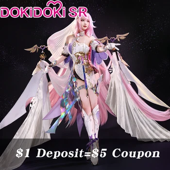 $1 депозит = $5 купон DokiDoki-SR игра Honkai Impact 3-й Косплей Elysia костюм Honkai Impact 3-й Косплей Elysia