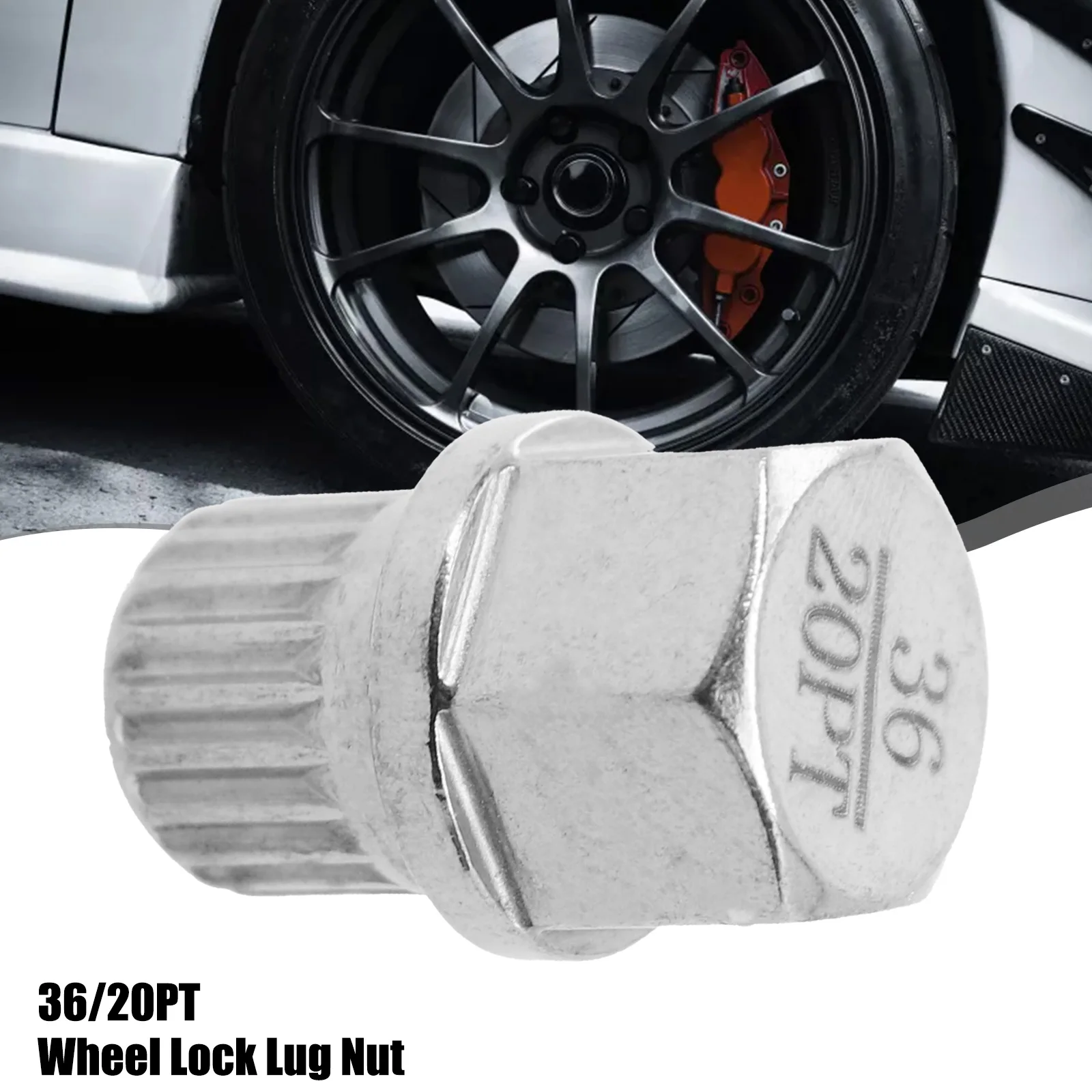 도난 방지 휠 잠금 러그 너트 휠 잠금 러그 자동차, BMW 너트 나사 제거 키, 36, 20PT