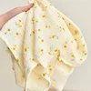 Newborn Baby Cotton Blanket Summer Bedding Babies Stuff  Throw Blanket Muslin Squares Receiving Blanket 4