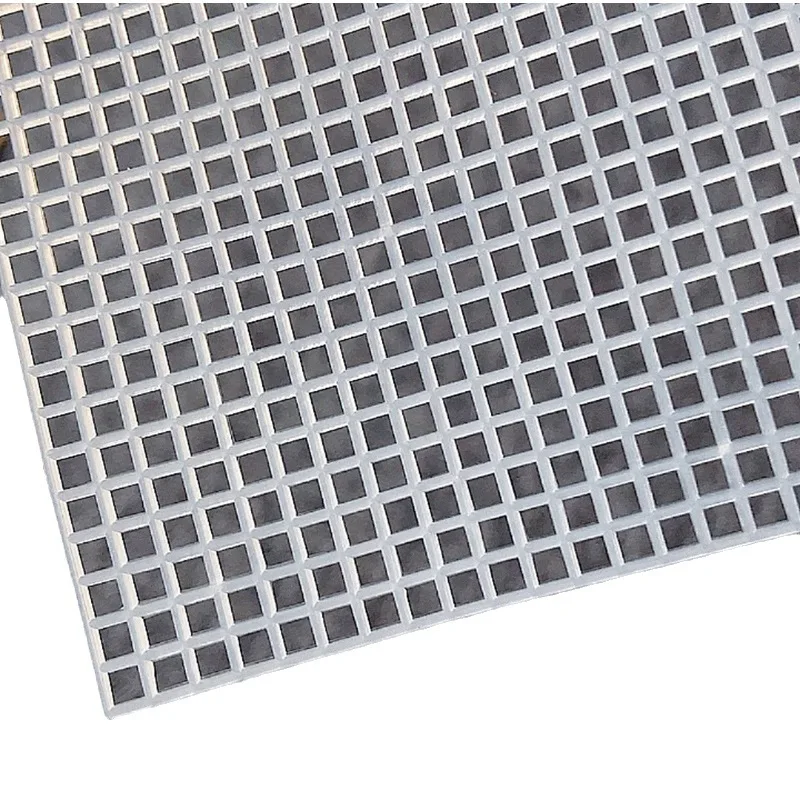 Handmade plastic mesh piece knitting yarn Cross-stitch mesh part diy mesh cloth bag material