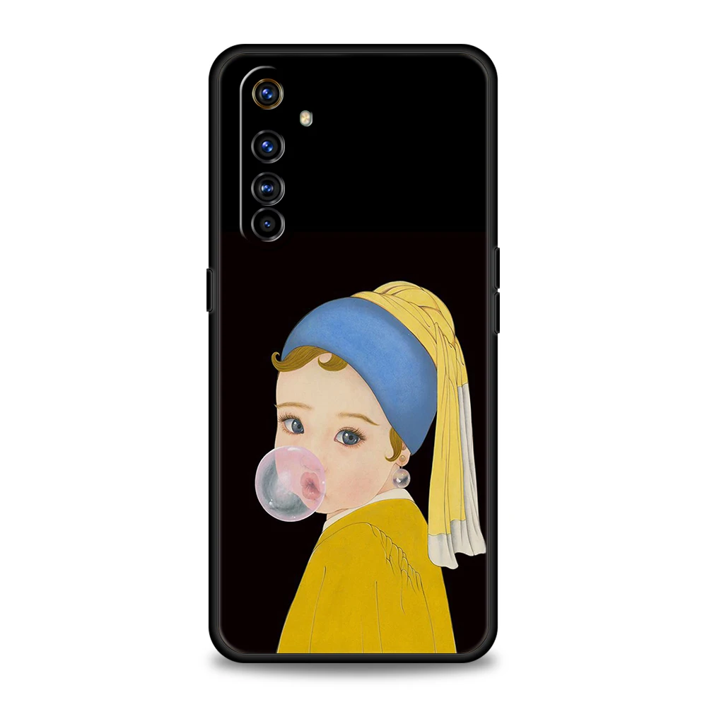 Cartoon-Themed Soft TPU Phone Case Cover