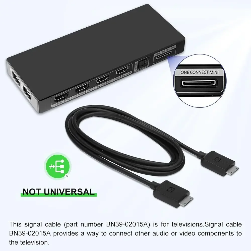 5* NEW BN39-02015A One Connect Mini Cable 2M is for UN65JU7500FXZA UN65JS850DFXZA UN55JU7500FXZA UN60JU7100FXZA