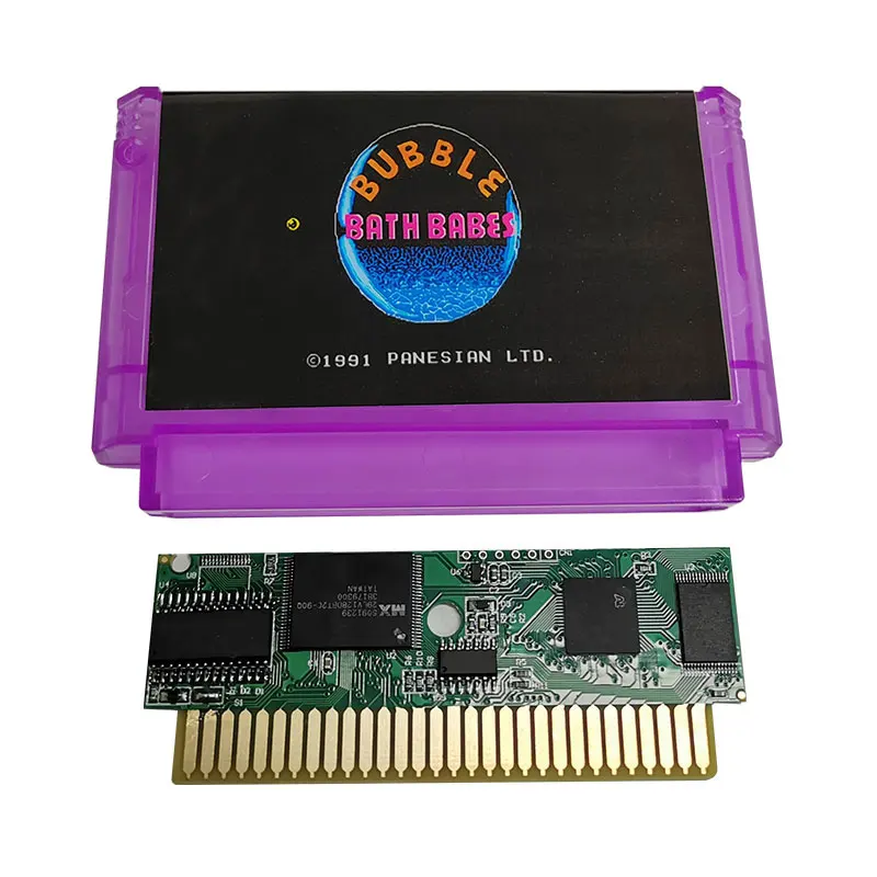 Cartuccia Di Gioco Bubble Bath Babes 60P Per Console Per Videogiochi A 8 Bit