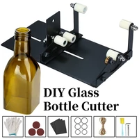 11/19Pcs Glass Bottle Cutter Stainless Steel DIY Glass Cutter Kit with Safety Gloves/Accessories Glass Sculptures Cutter Machine 1