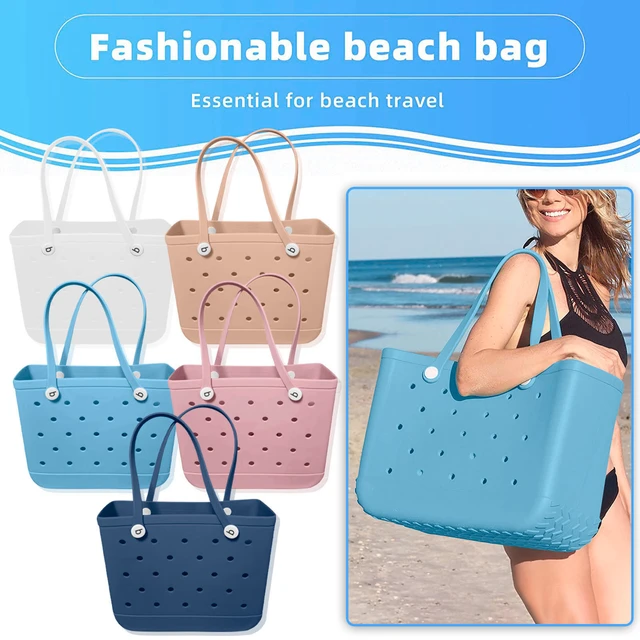 Large Size Rubber Beach Bags Waterproof Sandproof Outdoor EVA Portable  Travel Bags Washable Tote Bag For Beach Sports Market