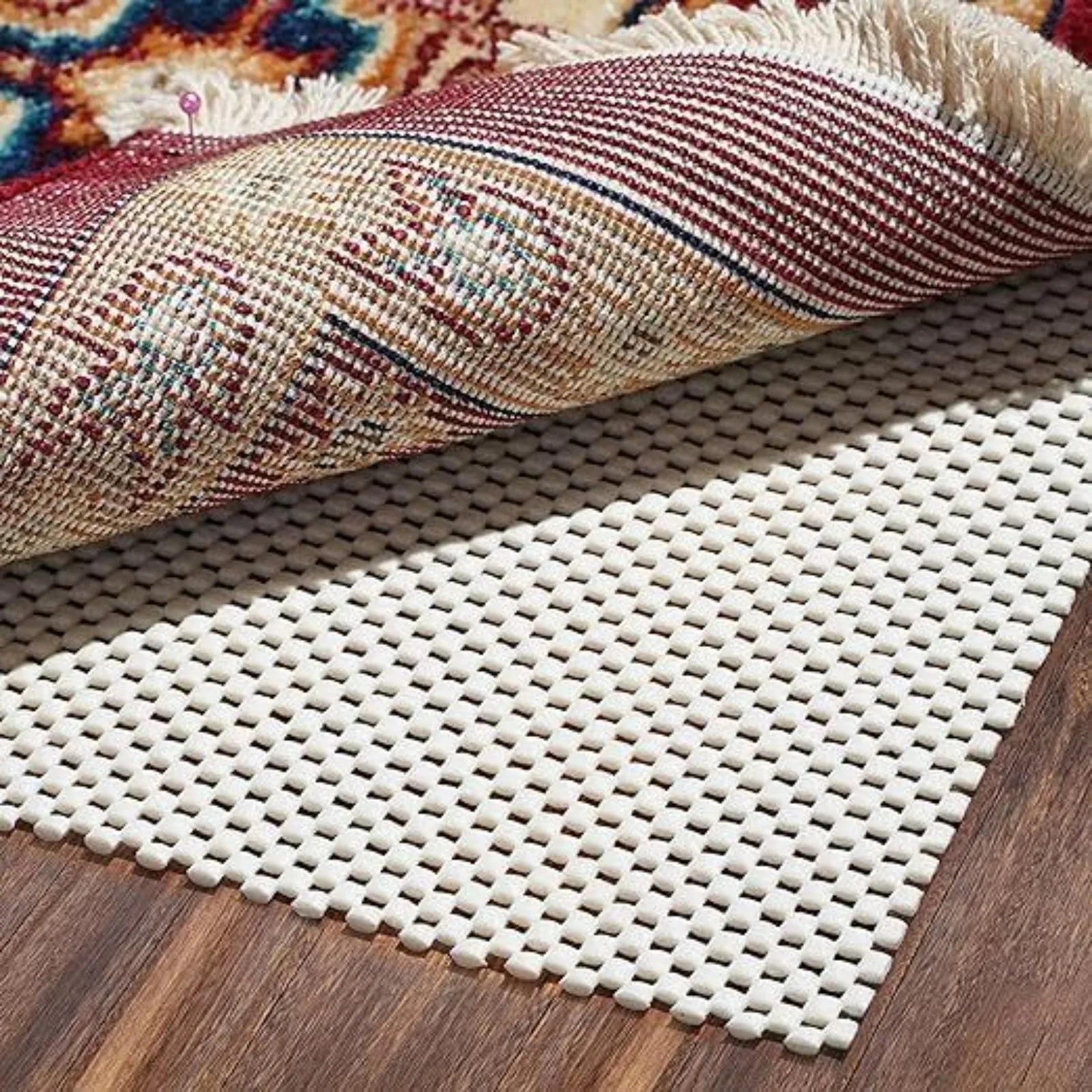 

6.5×9.5 FT Rug Pad Non-Slip Extra Thick Gripper Any Hard Surface Floor cuttable