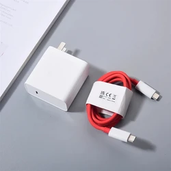 High - Power 160W Supervooc Fast Charging Adapter with USB - C Cable - US Charger and Cable