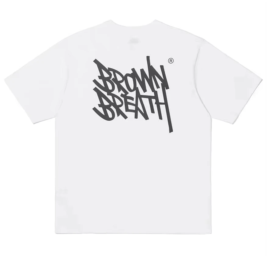 2026 Summer Korean Trend Y2K Style T-Shirt High Quality Printed Letter Crew Neck Short Sleeve Comfortable Style T-Shirt 2