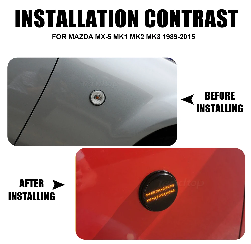  MX5 Miata Mk1 Mk2 Mk3 1989-2015 NaNc LED   ǥñ ̵ Ŀ,  õ ׼, 2 