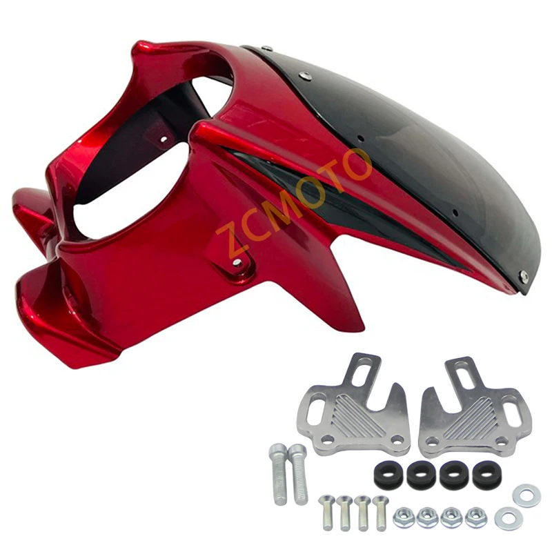 Motorcycle Parts Retrofit 7 Inch Headlight Shade Headlight Upper