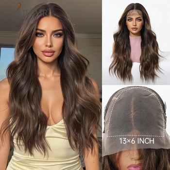 Parrucche sintetiche in pizzo Dropshipping 13 * 6 per donne resistenti al calore